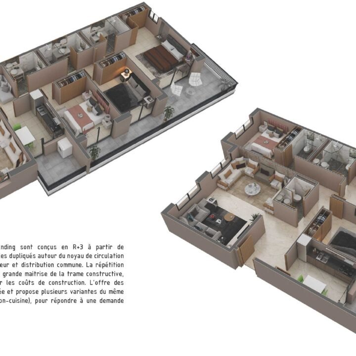 Résidentiel Moyen Standing à Dakhla – ZADA Architectes